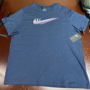 Nike Mens Round Neck Pullover Training T Shirt XXL